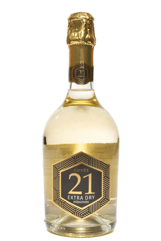 Игристое вино 21 Cuvee Extra Dry Millesimato 2024 0.75 л