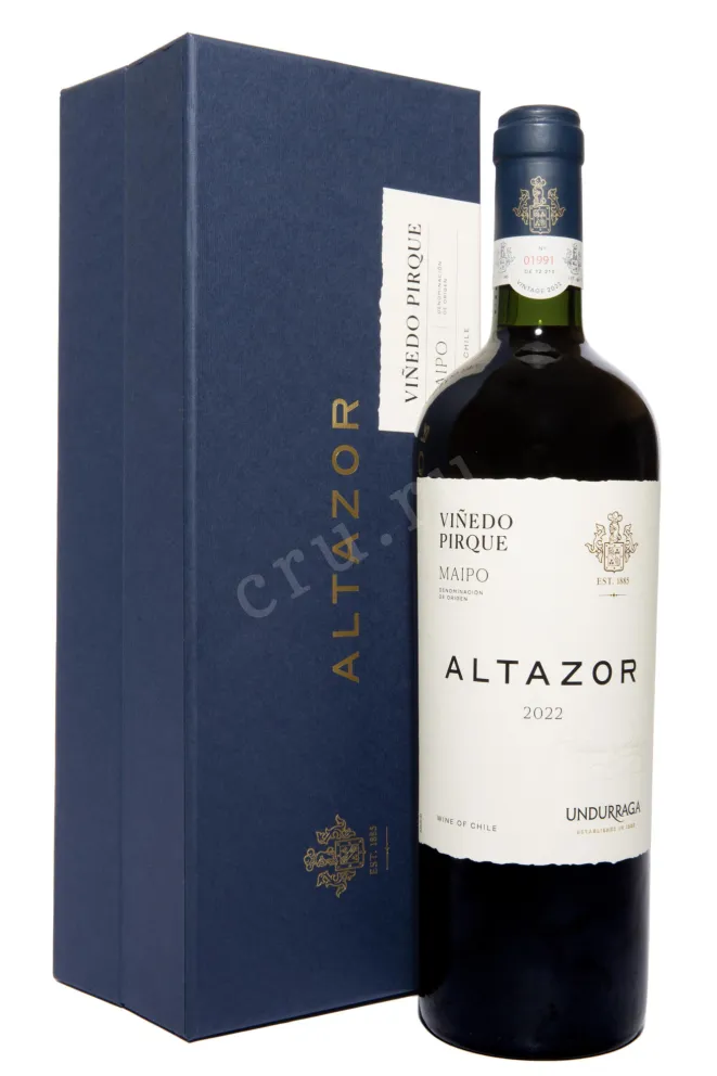 Вино Undurraga Altazor DO in gift box 2022 0.75 л