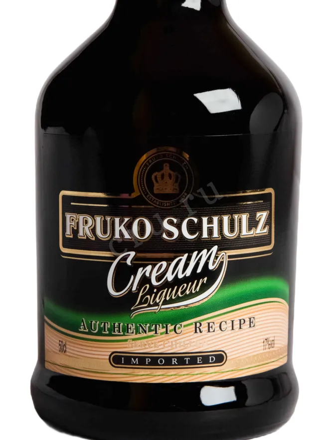 Этикетка Fruko Schulz Cream 0.5 л