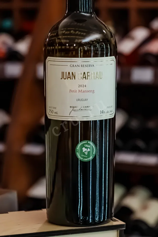 В магазине Крю Профи Juan Carrau Petit Manseng Gran Reserva 2024 0.75 л