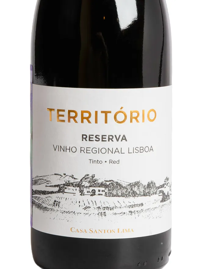 Этикетка Casa Santos Lima Territorio Reserva 2022 0.75 л