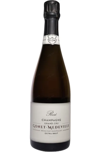 Шампанское Gonet-Medeville Rose Grand Cru Extra Brut 2021 0.75 л