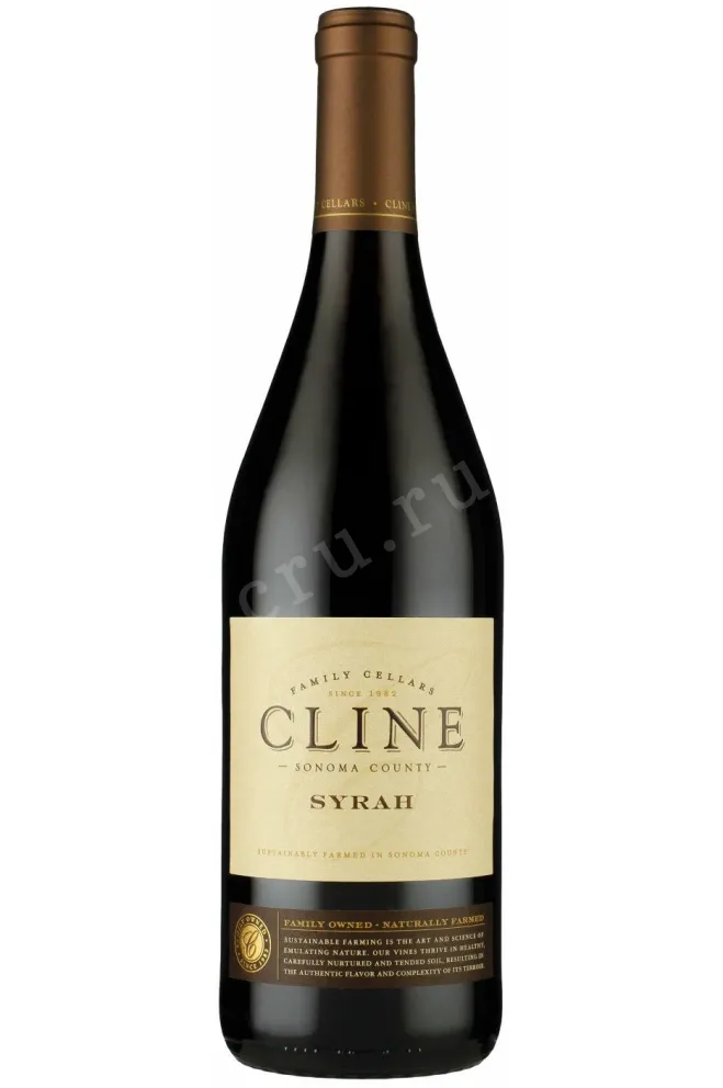 Вино Cline Sonoma County Syrah 2015 0.75 л