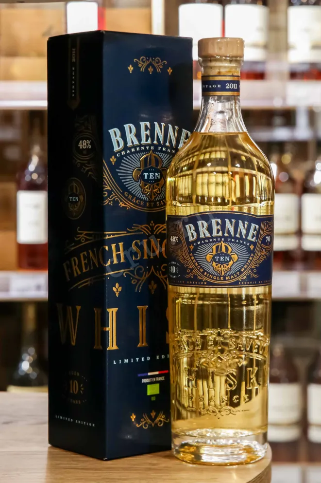В магазине Крю Профи Brenne 10 Years Old in gift box 0.7 л
