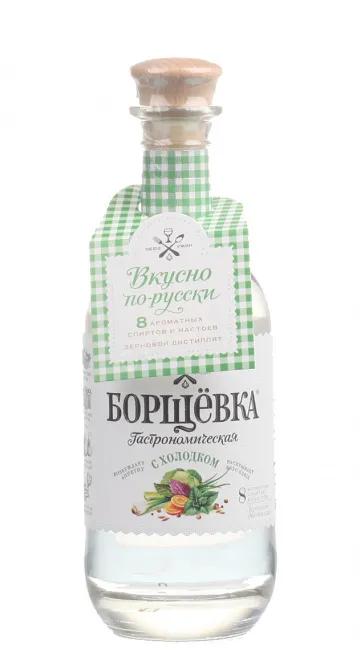 Водка Борщёвка с Холодком  0.5 л