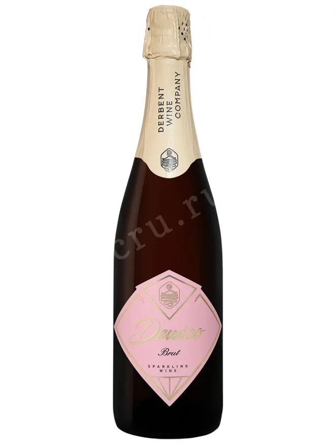 Игристое вино Девико Брют розовый  0.75 л