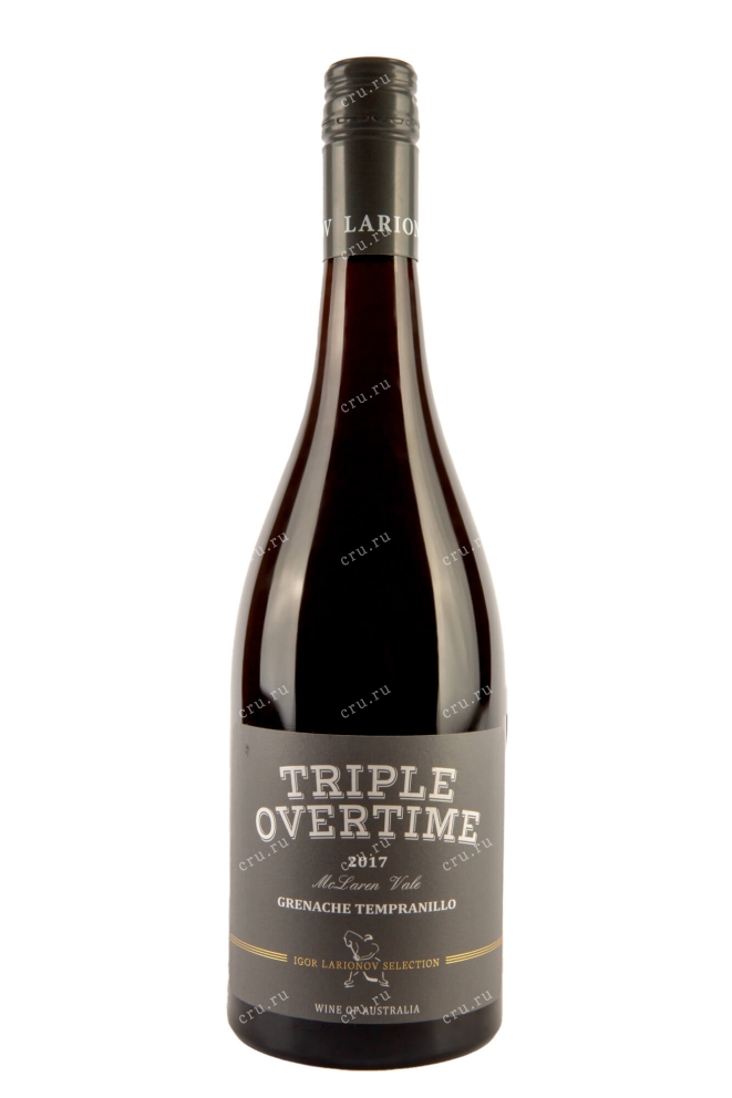 Вино Triple Overtime Grenach Tempranillo McLaren Vale 2017 0.75 л