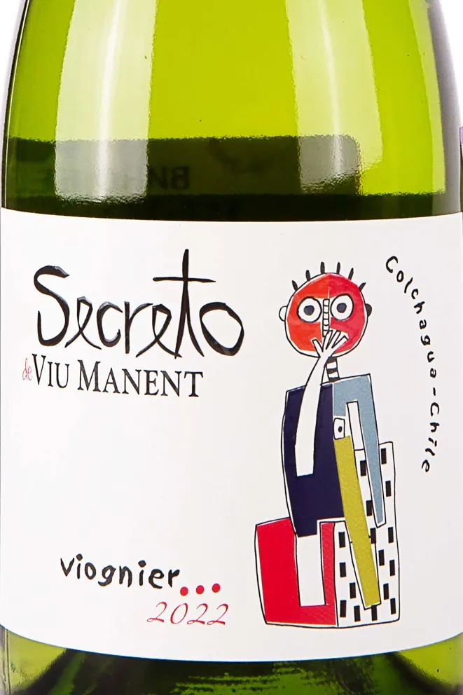 Этикетка Viu Manent Secreto Viognier 2022 0.75 л