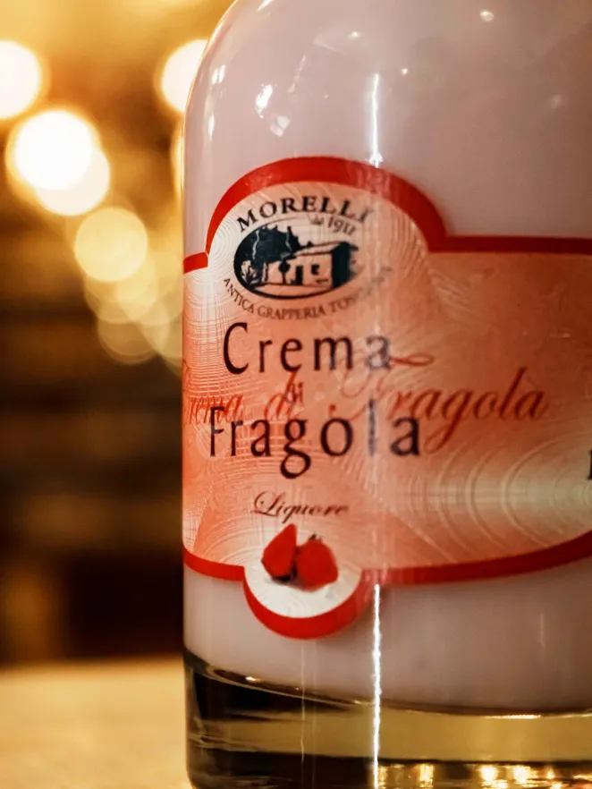 В магазине Крю Профи Morelli Figlio Crema di Fragola 0.5 л