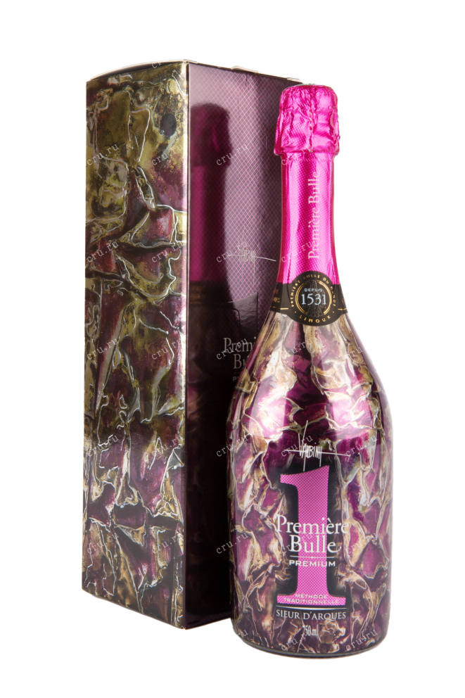 Игристое вино Cremant de Limoux Premiere Bulle Premium Brut gift box  0.75 л