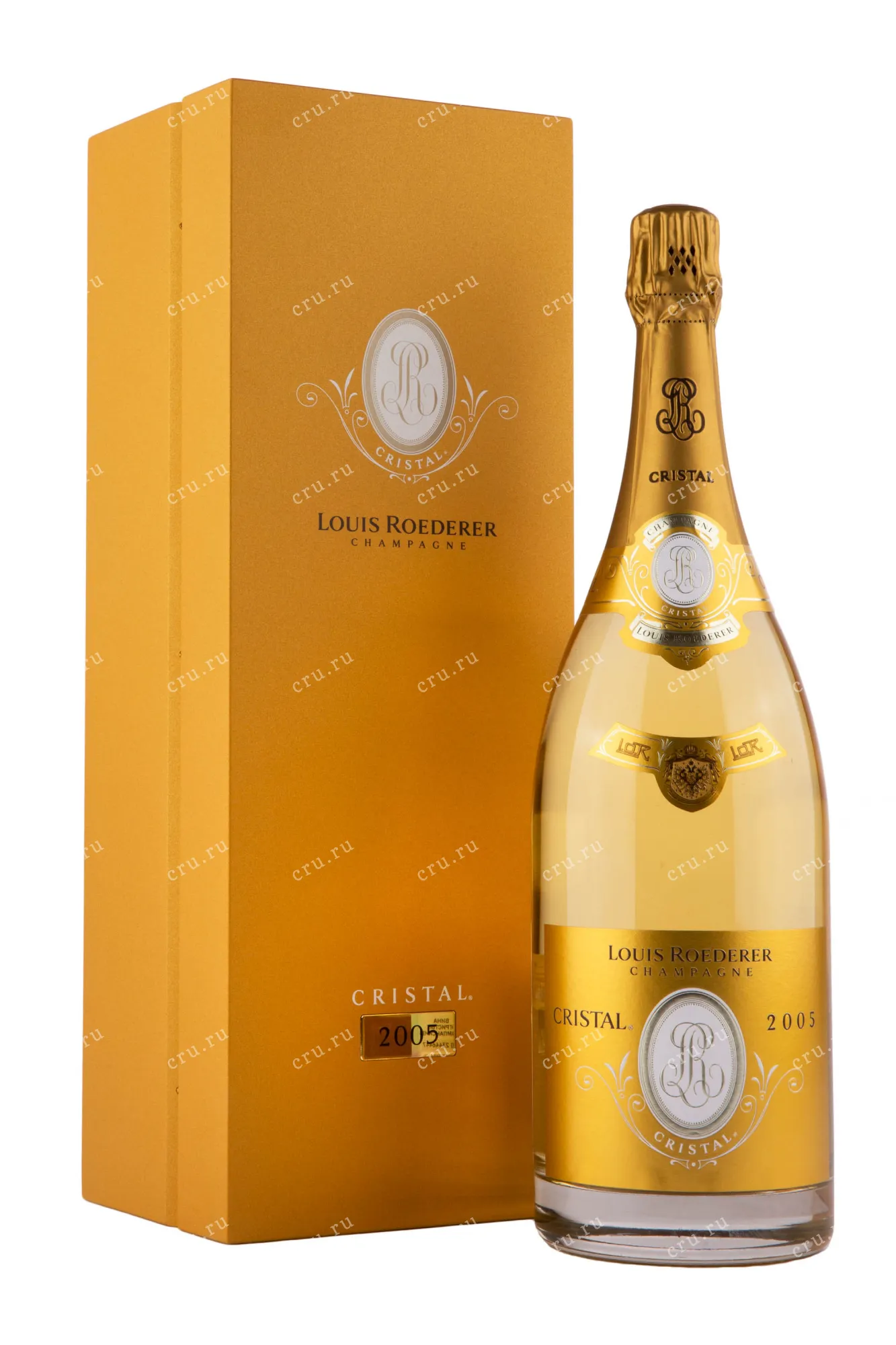 Фото — Шампанское Louis Roederer Cristal 2005 1.5 л
