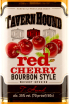 Этикетка Tavern Hound Red Cherry Bourbon Style semi-sweet 0.5 л