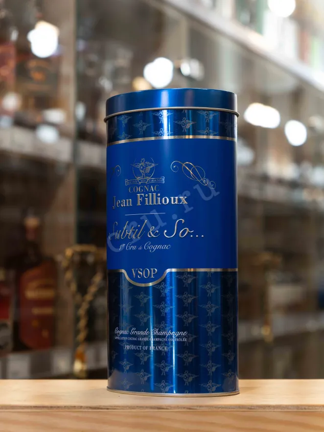 В магазине Крю Профи Jean Fillioux Subtil & So VSOP Grande Champagne Premier Cru gift tube 0.7 л