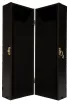 Деревянная коробка Gift Black Wooden Box for a Bordeaux Bottle