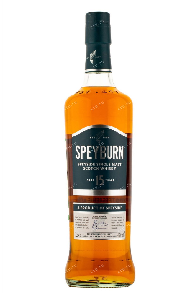 Виски Speyburn 15 years  0.7 л
