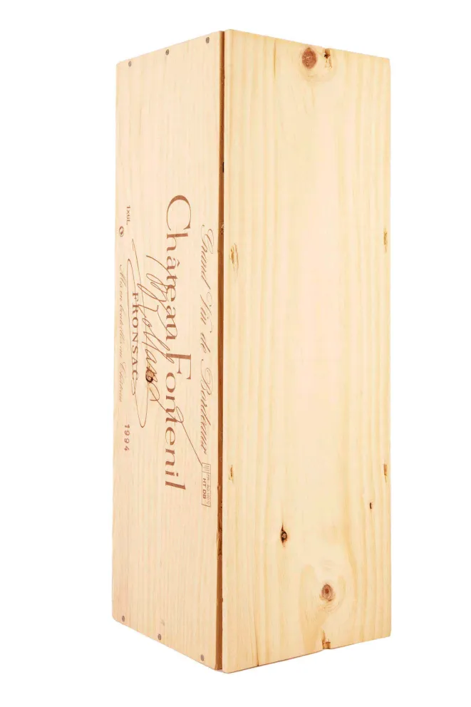 Деревянная коробка Chateau Fontenil Rolland Collection in gift box 1994 6 л