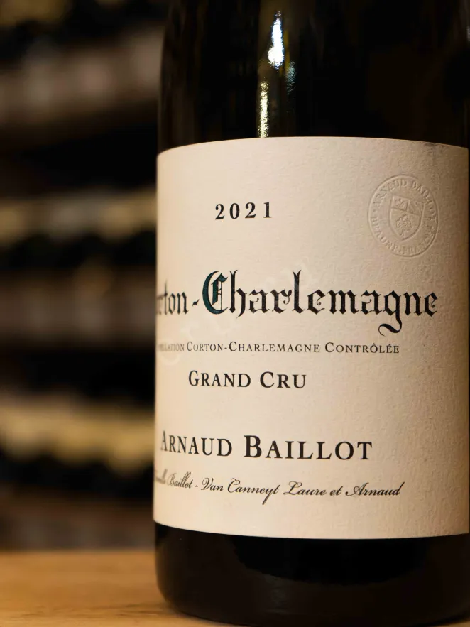 В магазине Крю Профи Arnaud Baillot Corton-Charlemagne Grand Cru 2021 0.75 л