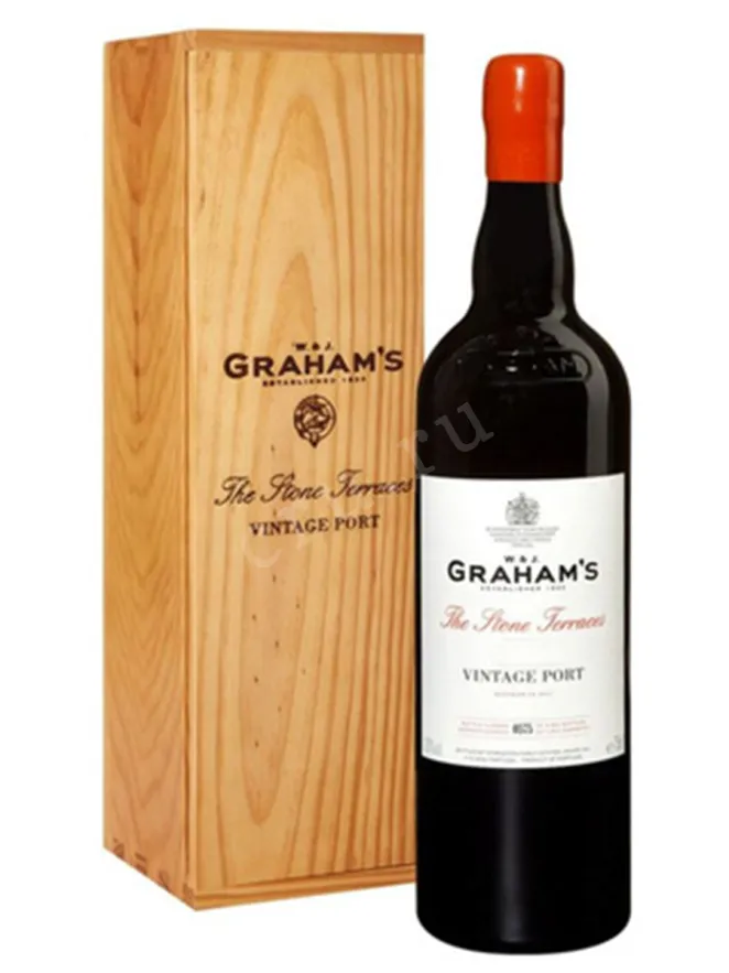 Портвейн Grahams The Stone Terraces Vintage 2017 0.75 л