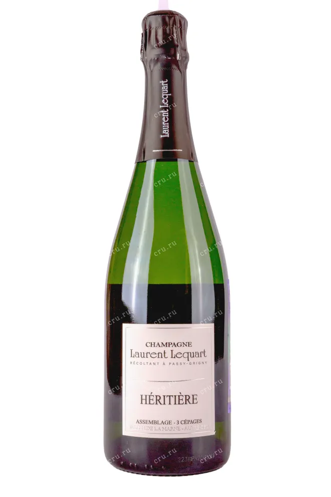 Бутылка Laurent Lequart Heritiere in gift box 0.75 л