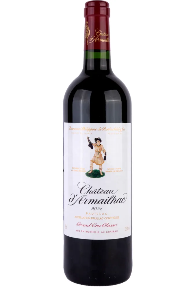 Вино Chateau d'Armailhac Pauillac 2021 0.75 л