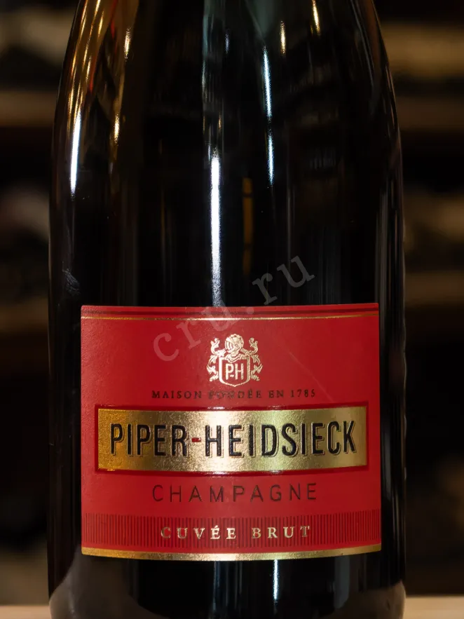 В магазине Крю Профи Piper Heidsieck Champagne Cuvee Brut in tube 2021 0.75 л