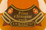 Этикетка Prince d'Armagnac VSOP 0.7 л