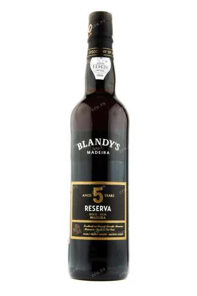 Мадера Blandys Reserva Rich 5 years 2017 0.5 л