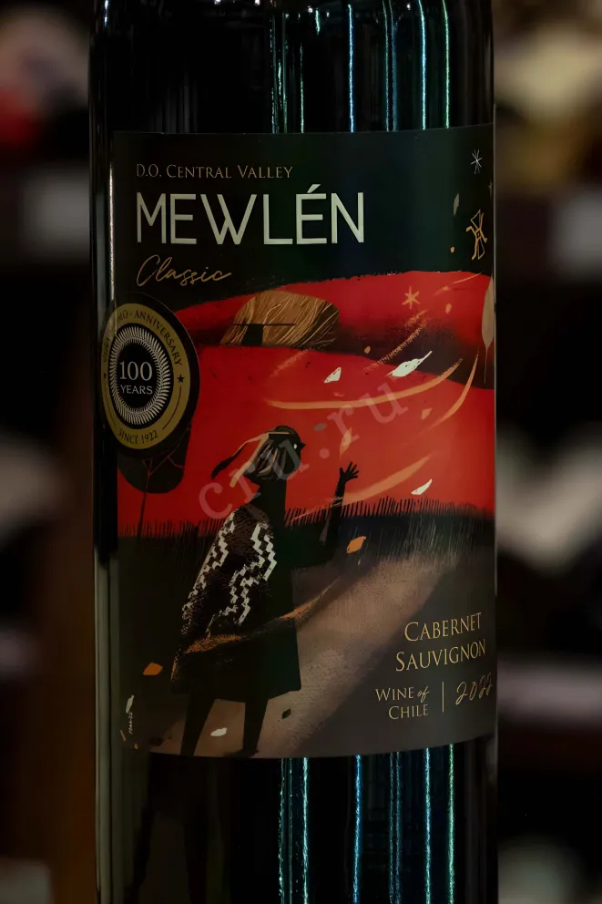 В магазине Крю Профи Mewlen Classic Cabernet Sauvignon Central Valley DO 2022 0.75 л