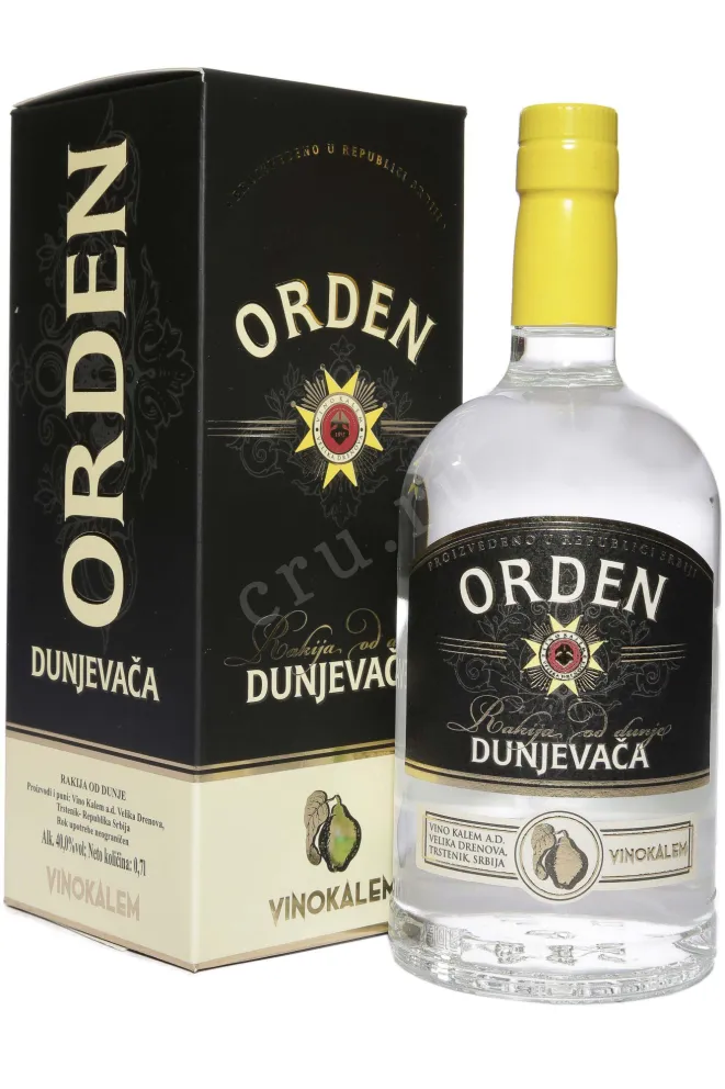 Ракия Orden Dunjevaca in gift box  0.7 л