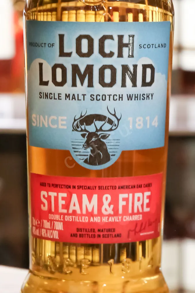 В магазине Крю Профи Loch Lomond Steam & Fire Single Malt in gift box 0.7 л
