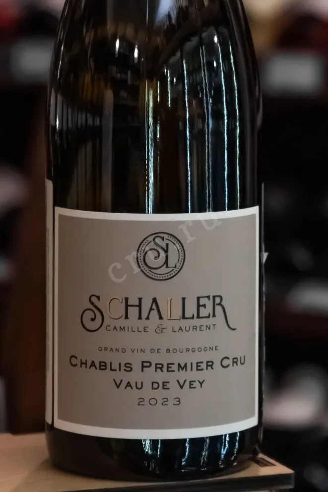 В магазине Крю Профи Camille & Laurent Schaller Chablis Premier Cru Vau de Vey 2023 0.75 л