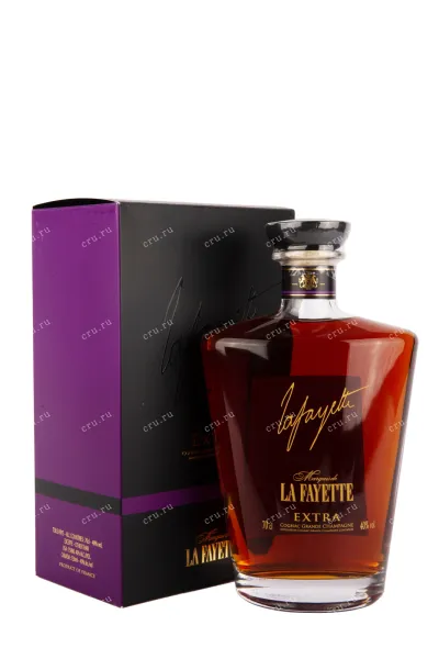 Коньяк La Fayette Extra gift box  0.7 л