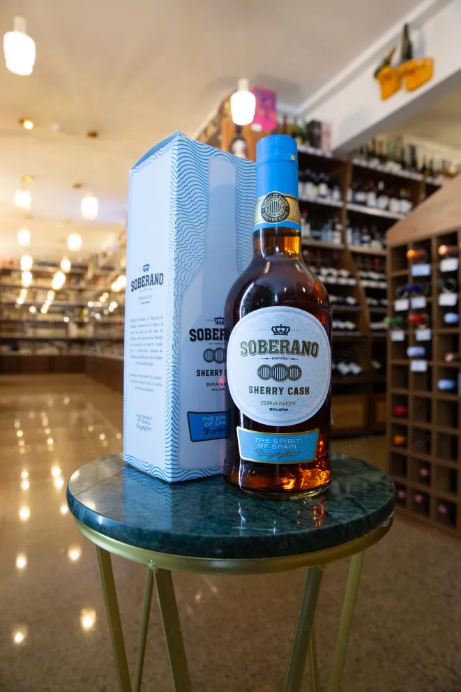 В магазине Крю Профи Soberano Solera with gift box 0.7 л
