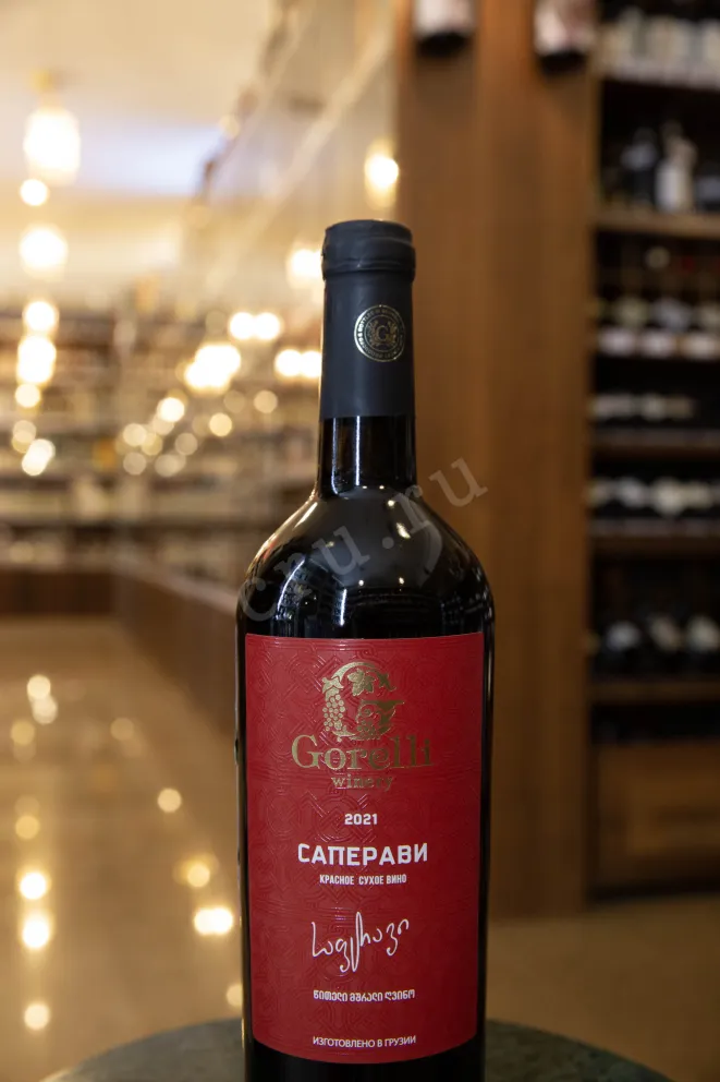 В магазине Крю Профи Gorelli Saperavi 2021 0.75 л