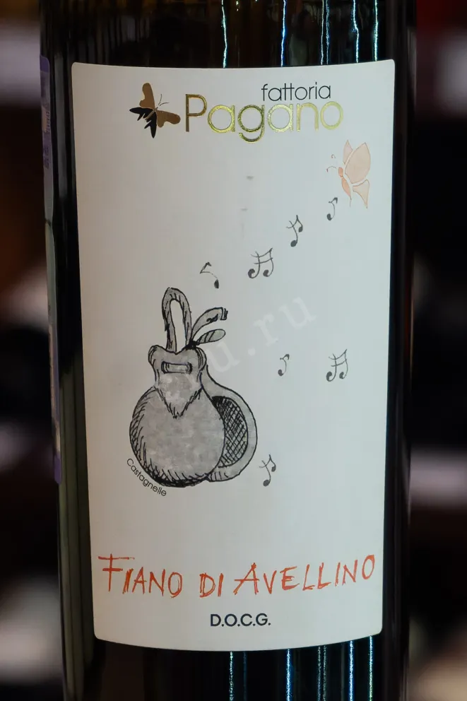 В магазине Крю Профи Fattoria Pagano Fiano di Avellino 2021 0.75 л