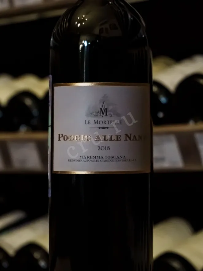 В магазине Крю Профи Le Mortelle Poggio alle Nane Maremma DOC 2018 0.75 л