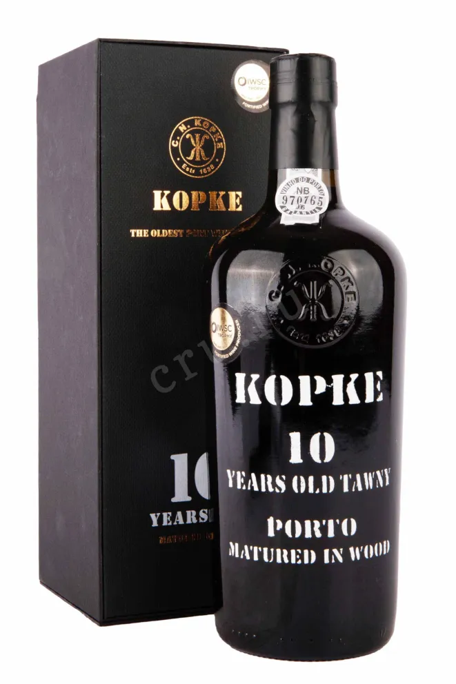 Портвейн Kopke Porto 10 years in gift box 2013 0.75 л