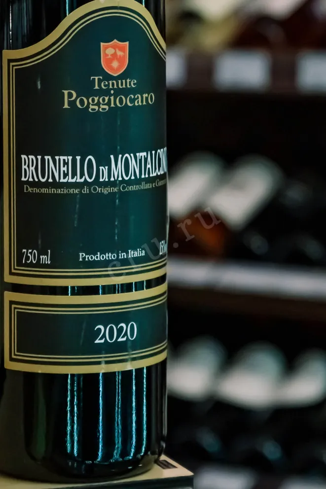 В магазине Крю Профи Tenute Poggiocaro Brunello Di Montalcino DOCG 2018 0.75 л