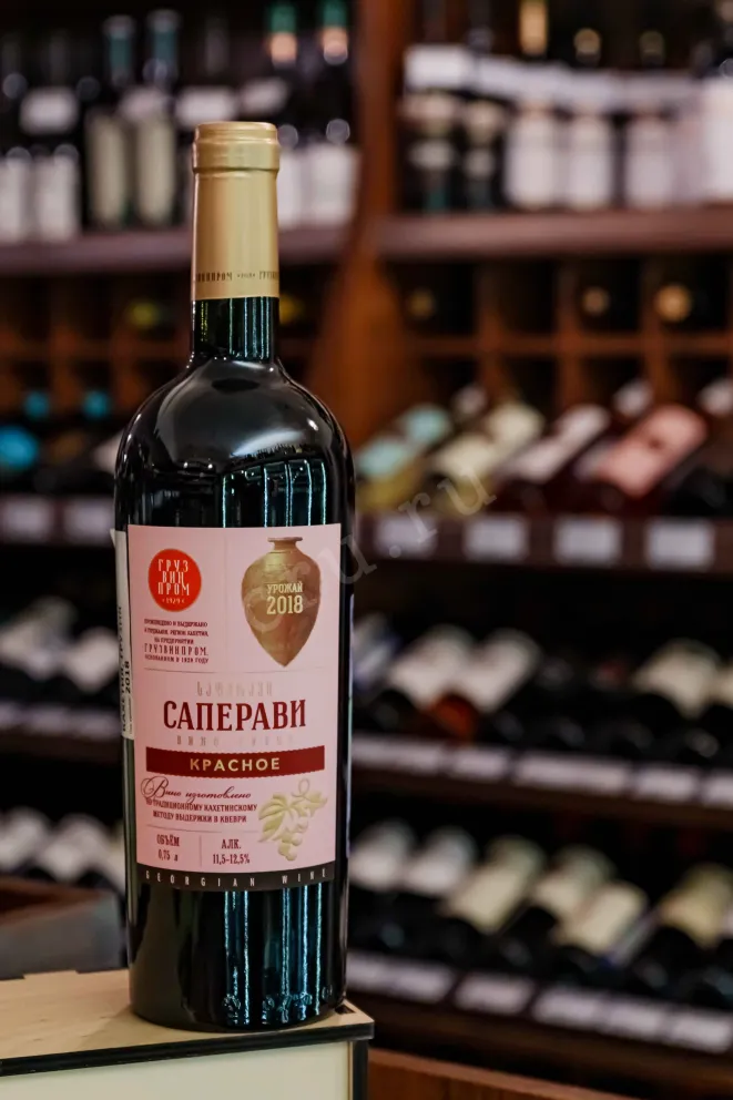 В магазине Крю Профи Gruzvinprom Saperavi Qvevri 2018 0.75 л