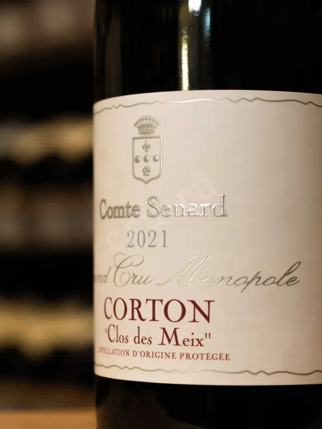 В магазине Крю Профи Comte Senard Grand Cru Monopole Corton Clos des Meix AOC 2021 0.75 л