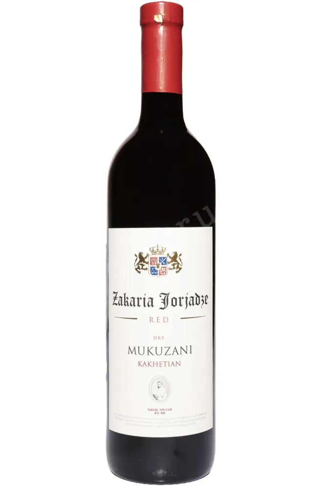 Вино Zakaria Jorjadze Mukuzani 2019 0.75 л