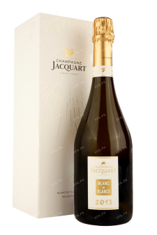 Шампанское Jacquart Blanc de Blancs Vintage gift box 2013 0.75 л