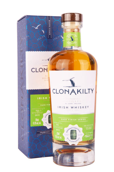 Виски Clonakilty Bordeaux Cask Finish 3 years with gift box  0.7 л
