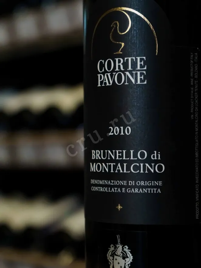 В магазине Крю Профи Corte Pavone Brunello di Montalcino 2010 0.75 л