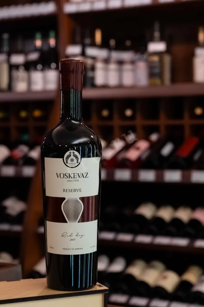 В магазине Крю Профи Voskevaz Reserve Red Dry 2017 0.75 л