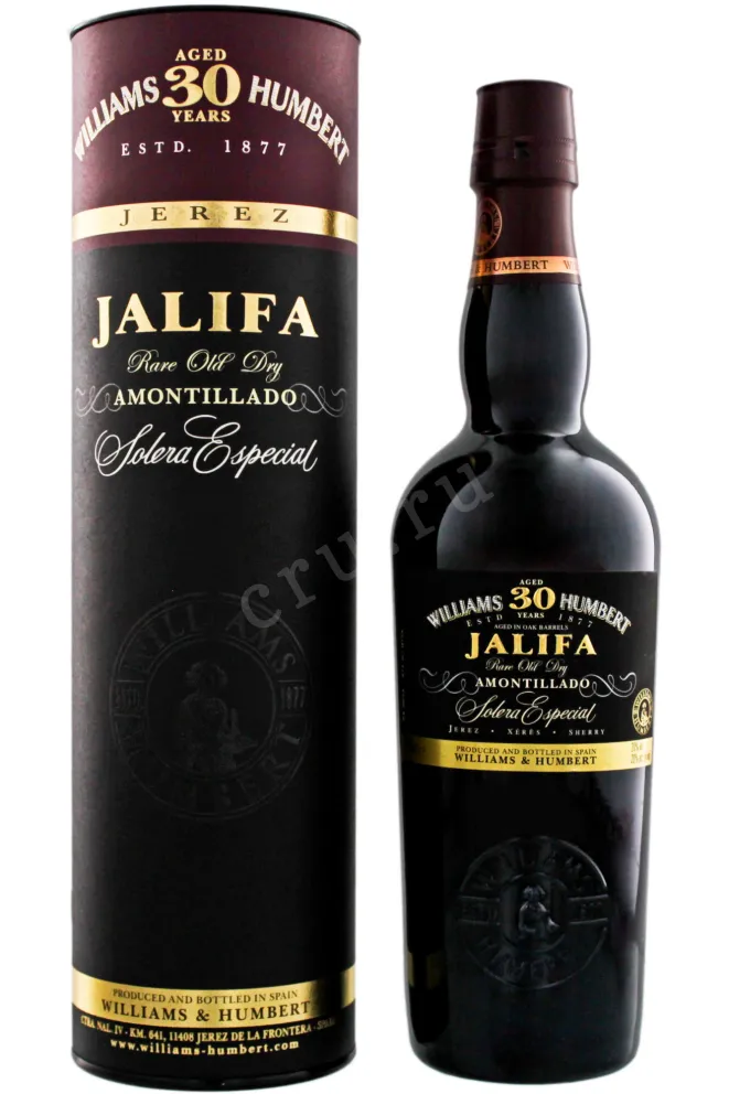 Херес Williams & Humbert Jalifa Amontillado 30 years  0.75 л