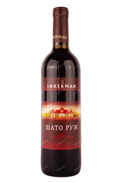 Вино Инкерман Шато Руж 2021 0.7 л