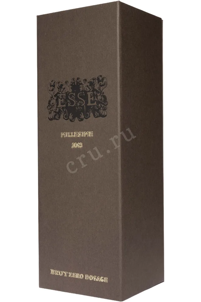 Подарочная коробка ESSE Millesime Brut Zero Dosage in gift box 2013 0.75 л