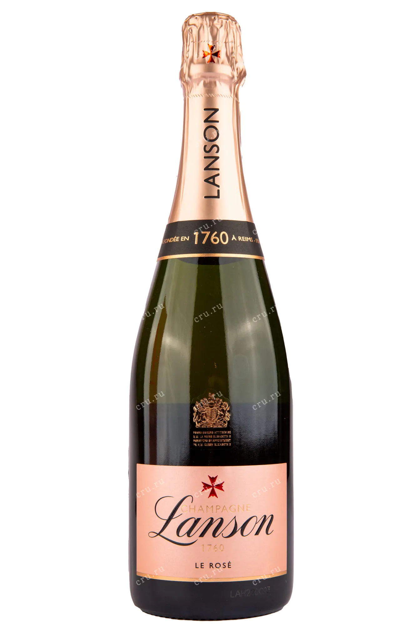 Фото — Шампанское Lanson Le Rose Brut 2015 0.75 л