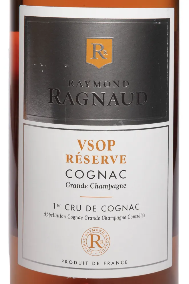 Этикетка Raymond Ragnaud VSOP Reserve Grand Champagne 1er Cru De Cognac in gift box 0.7 л